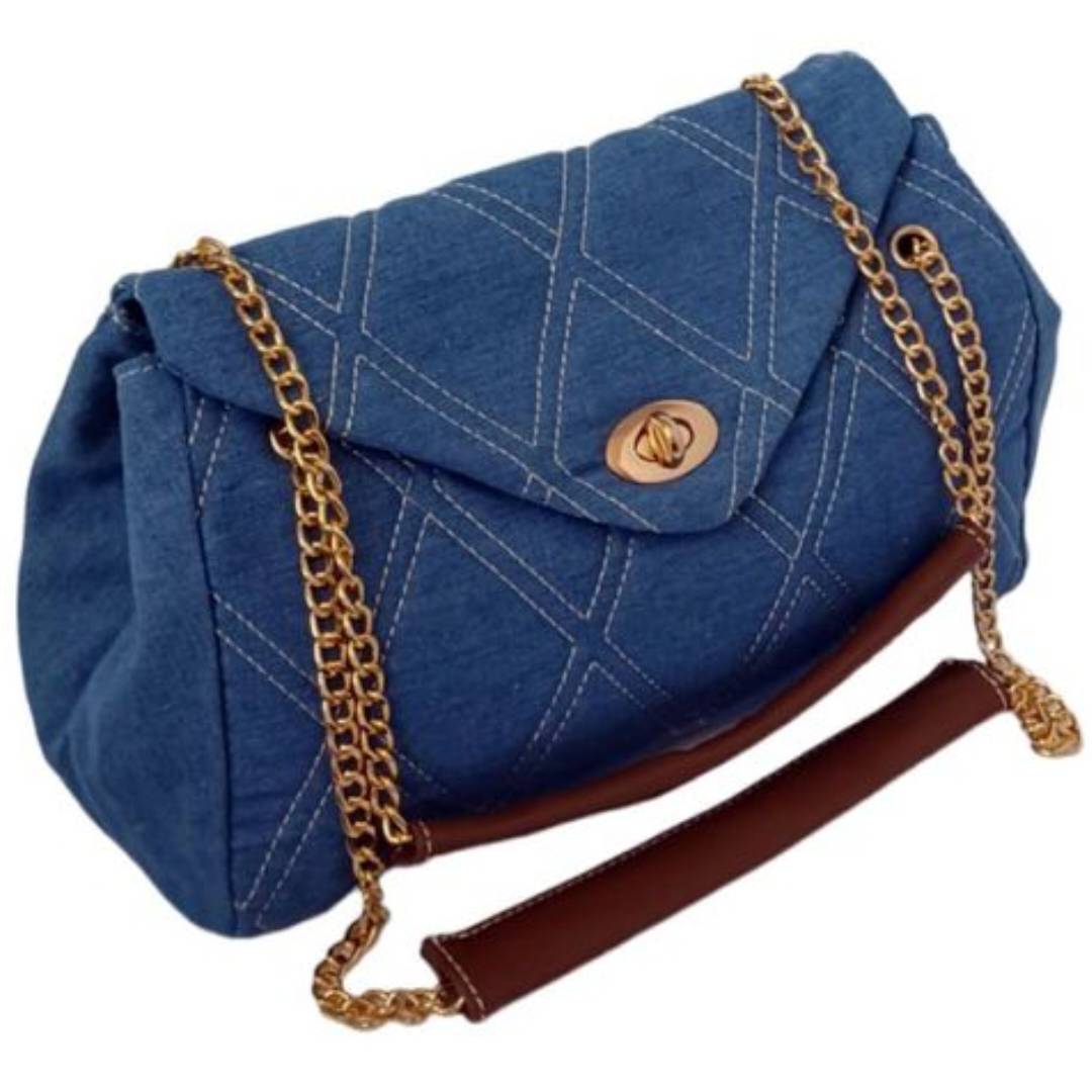 Bolso de mezclilla azul