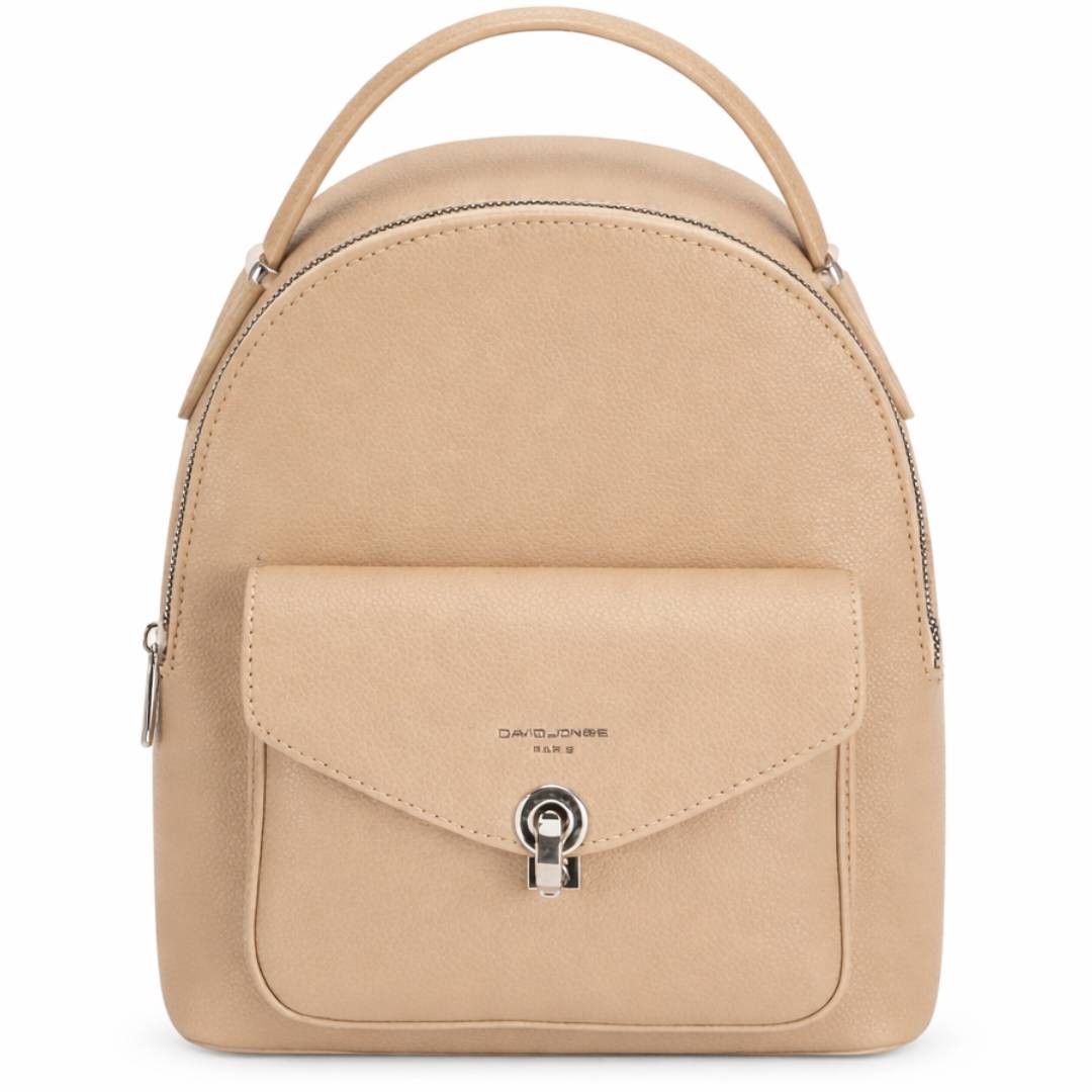 Mochila David Jones - Beige 
